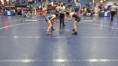 118 lbs Consy 3 - Annalise Humphreys, Cabell MIdland-WV vs Giana Ruble, Norwin