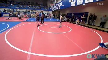 70-73 lbs Rr Rnd 3 - Kamden Lacy, Miami Takedown Club vs Logan Barr, Dark Cloud Wrestling Club