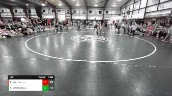144 lbs Round 2 (8 Team) - Kaden Martineau, Juab vs Alex Kunzler, Bear River