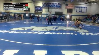 165 lbs Quarterfinals (8 Team) - Aydan Bishop, St. Martin High School vs Talon Storozuk, Oak Grove HS