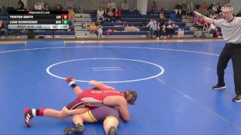 130 lbs Round 2 - Tristen Smith, Atwood Kids Wrestling vs Liam Schroeder, Winner Youth Wrestling