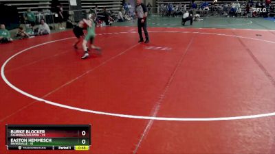 88 lbs Placement (4 Team) - Easton Hemmesch, Paynesville vs Burke Blocker, Caledonia/Houston