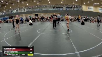 96 lbs Round 1 - Mason Pitzen, Kardiac Kidz vs Cannon Griffith, Rangers WC