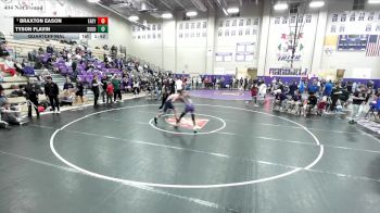 132 lbs Quarterfinal - Braxton Eason, Father Ryan vs Tyson Flavin, Soddy Daisy