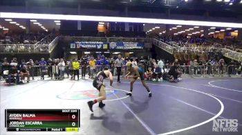 3A 120 lbs Cons. Semi - Ayden Balma, Riverdale vs Jordan Escarra, Cypress Bay