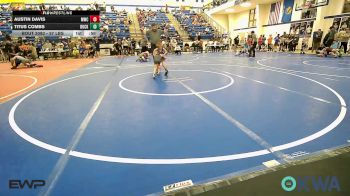 37 lbs 2nd Place - Austin Davis, Moodys Wrestling Club vs Titus Combs, Buck Pride Wrestling