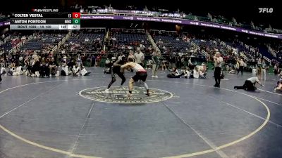 1A 120 lbs Cons. Round 1 - Colten Vestal, East Wilkes High School vs Anton Pontoon, North Rowan High School