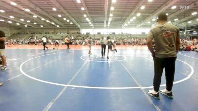 80 lbs Rr Rnd 3 - Oscar Minnick, Knights Wrestling Club vs Harper Ellebruch, Ohio Titan Scarlet