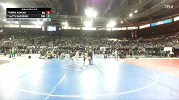 135 lbs Cons. Round 5 - Jadyn Jackson, Kuna vs Keira Kohler, Wasatch