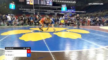 122 lbs Cons 32 #2 - Carolyna Bellon, Florida vs Mylei Seigla, Arizona