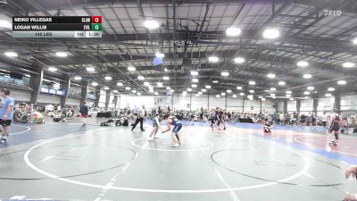 145 lbs Rr Rnd 2 - Neiko Villegas, Slam Factory - HSB vs Logan Willis, Evil Empire Red - HSB