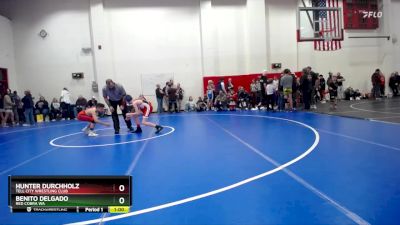 108 lbs Semifinal - Benito Delgado, Red Cobra WA vs Hunter Durchholz, Tell City Wrestling Club