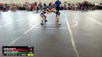 84 lbs Semis & 1st Wrestleback (8 Team) - Tyler Feckett, Donahue WA vs Nikolay Zabchev, NOVA Wrestling Club