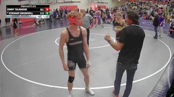 138 lbs Champ. Round 2 - Jonny Talmadge, Dallas vs Stewart Bromwell, Cleveland
