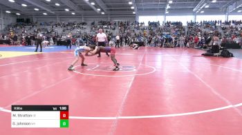 113 lbs Quarterfinal - Malachi Stratton, DE vs Garrett Johnson, WV