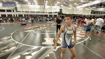 100 lbs Semifinal - Preston Morrison, ISI Wrestling White vs Blake Doeing, Elite Athletic Club WE