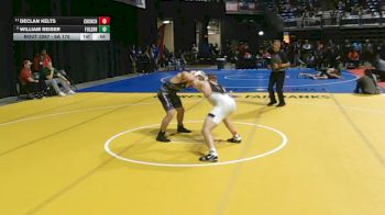 6A 175 lbs Cons. Round 2 - Declan Kelts, San Antonio Churchill vs William Reiser, Lamar Fulshear