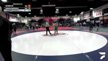 138 lbs Champ. Round 2 - Jayden Ho, San Clemente vs Damon Marshall, Brea Olinda