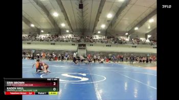 65C Cons. Round 2 - Erin Brown, Eldo Youth Wrestling Club vs Kaden Hall, Owensville Kids Wrestling Club