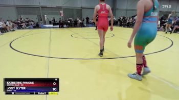 115 lbs Semis & 3rd Wb (16 Team) - Olivia Weiland, Georgia Blue vs Rihanna Mora, Idaho