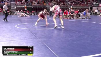 2A-150 lbs Quarterfinal - Caleb Olson, Union, LaPorte City vs Tucker Vitzthum, Ballard