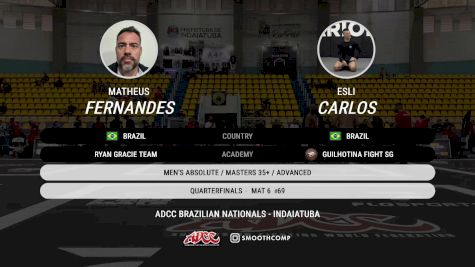 Esli Carlos vs Matheus Fernandes 2025 ADCC Brazilian Nationals