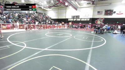 135 lbs Champ. Round 3 - Saya Hernandez, Bonita vs Ivana Cuellar, Downey