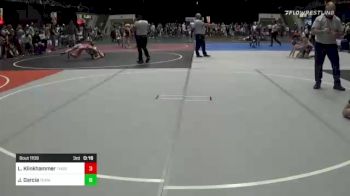 106 lbs Round Of 16 - Brock Johnson, Kindred vs Brechen Frederick, Metro Wr Ac