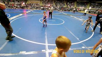 58 lbs Round Of 32 - Jace Lopez, NM Gold vs Braxton Ellis, Salina Wrestling Club