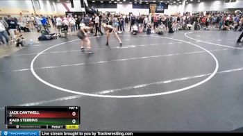 152 lbs Cons. Round 5 - Kaeb Stebbins, IN vs Jack Cantwell, IA