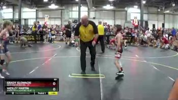 60 lbs Round 4 (6 Team) - Grady Glowacki, Backyard Brawlers vs Wesley Martin, American Gladiators-Blue