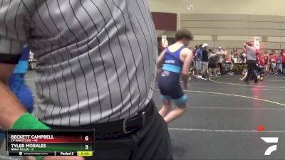 150 lbs Round 2 (6 Team) - Phoenix Hunter, CP Wrestling vs Jason Mifsud, Ninja Killer