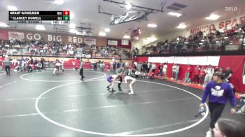 165 lbs Cons. Round 4 - Grant Gugelman, Madison vs Clancey Howell, Snake River