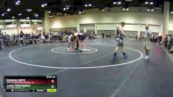 285 lbs Round 5 (10 Team) - Cane Fernandez, FCA Empowered vs Domani Orto, Dakota Wrestling Nation