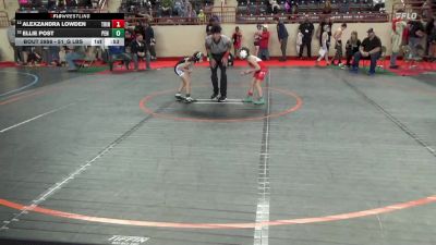 51_G lbs Consi Of 8 #2 - Alexzandra Lowden, Trinity vs Ellie Post, Pen Argyl