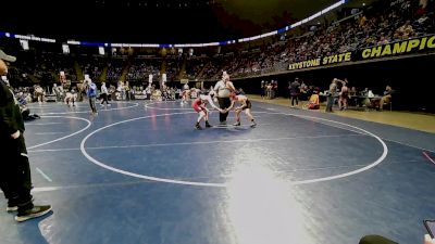 125 lbs Quarterfinal - Bentley Ritenour, Mt Pleasant vs Jayden Lang, St Marys