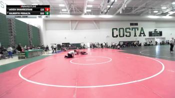 190 lbs Cons. Semi - Gilberto Peralta, Beaumont vs Aiden Shahrestani, Esperanza