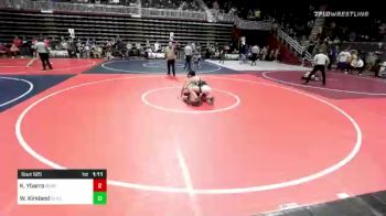 137 lbs Semifinal - Kalob Ybarra, Bear Cave vs William Kirkland, Glasgow WC