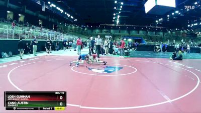 106 lbs Cons. Round 3 - Josh Guhman, Archbishop Rummel vs Cano Austin, Somerset