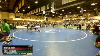 149 lbs Round 2 - Adam Vasquez, Rough House Wrestling vs Thomas Zubia, GWC
