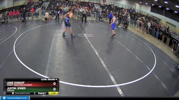120 lbs Cons. Round 4 - Justin Jones, Virginia vs Jake Knight, Sebolt Wrestling Academy