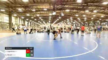 195 lbs Prelims - Jackson Ingentino, Indiana Thorougbreds vs Kyle McGill, Backyard Boyz Wrestling Club