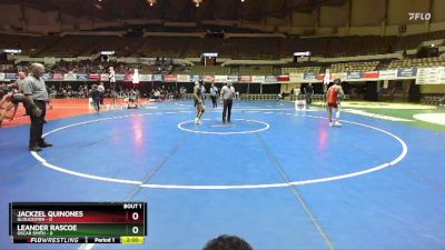 106 lbs Finals (2 Team) - Jackzel Quinones, Gloucester vs Leander Rascoe, Oscar Smith