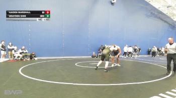 285 lbs Quarterfinal - Brayden Shin, Olathe West vs Kaiden Marshall, Washburn Rural