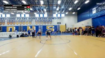 175 lbs Champ. Round 1 - Jonathan Olmo, Osceola (Kissimmee) vs Caden Kimbrell, Jupiter