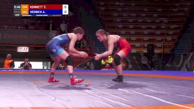 57kg - Alex Hedrick, USA vs Tianna Kennett, CAN