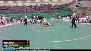 157 lbs 1st & 3rd (16 Team) - Brock Weaver, Camden County vs Callum McCormack, Buford HS