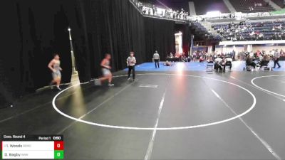 7th - 8th grade - 138 Cons. Round 4 - Dominick Bagby, Waverly Area Wrestling Club vs 1 Woods, Big Game Wrestling Club