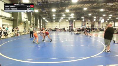 160 lbs Rr Rnd 3 - Izaac Gaines, Team Gotcha vs Josiah Fleming, Grapplers Garage