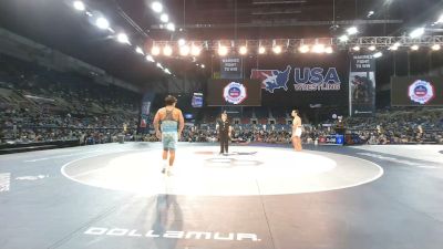 157 lbs Champ. Rd Of 128 - William Velarde III, Wyoming vs Diesel Pedersen, Oklahoma